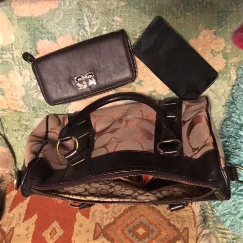 images of fake coach bags|knockoff coach purses with wallets.